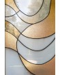 LIM SG3 -  Customizable Stained Glass external aluminium hinged door