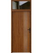 custom configuration - STA anti-burglary steel door with top glass panel 