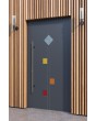 LIM Tonel - matte finish aluminium hinged door