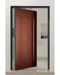 PIVOT V12 - pivot door covered sublimated wood