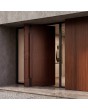 PIVOT V12 - pivot door covered sublimated wood