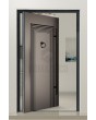 PIVOT V13 - aluminum pivot front door with stripes