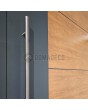 LIM V36 - aluminium front door with wooden decor