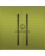 LIM V58 double - aluminium exterior prehung double door with ribs