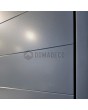 LIM V58 double - aluminium exterior prehung double door with ribs