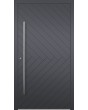 LIM V59 - prehung aluminium exterior door 