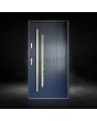 Sta Vasco - Weather proof solid single steel entry door
