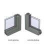S68-S3 - top hung aluminium window