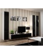 Seattle 6 - White and black entertainment unit