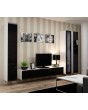 Seattle 4 - Black and white entertainment center