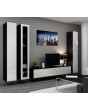 Seattle 1 - black & white entertainment center