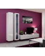Seattle 9 - gloss white entertainment set furniture