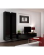 Seattle 16 - black entertainment center