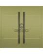 LIM W312 double - modern aluminium double front door