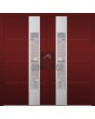 LIM W321 double - modern aluminium double front door