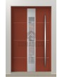 PIVOT W322 - aluminium exterior anti-burglary pivot door