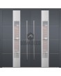 LIM W322 double - aluminium anti-burglary double door with glass