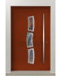 LIM W334 - modern aluminium front door