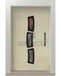 LIM W334 - modern aluminium front door