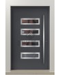 LIM W344 - modern aluminium front door
