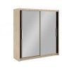 Choisi 203 - sliding wardrobe doors with mirror