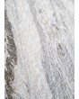 LIM V42 - aluminium front door covered with white rock stone texture