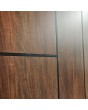 PIVOT WOODLINE 1 - aluminium pivot door with Walnut High Pressure Laminate