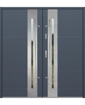 Fargo 26 double - french steel front exterior door