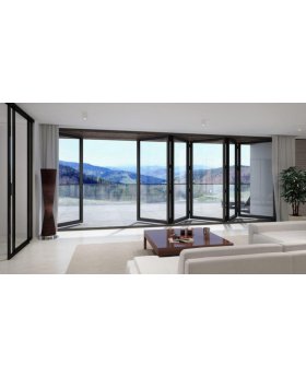 4 panels Aluminium Bifold Doors