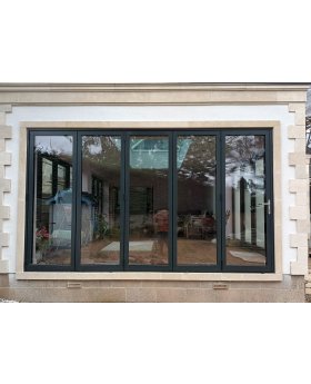 5 panels Aluminium Bifold Doors