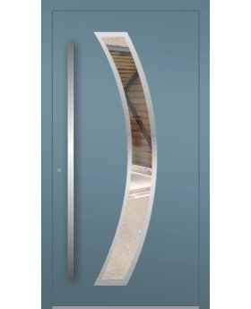 LIM Bumerang - energy saving modern aluminium doors for luxury house