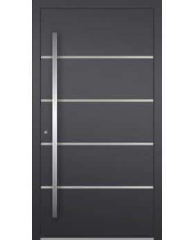 LIM C13 - minimalist aluminium entrance door