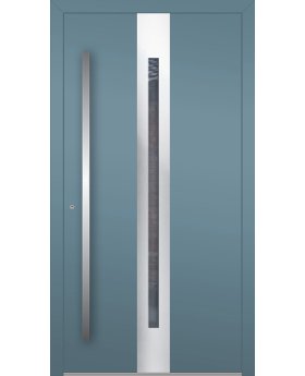 LIM C21 - aluminium front door with glass