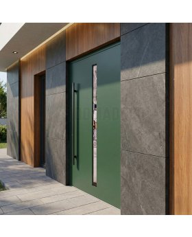 Green Affordable High-Quality aluminium front door