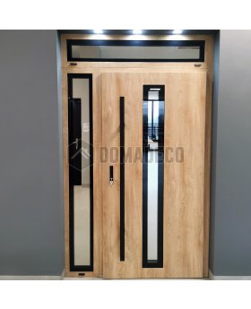 Fargo GD01a front door with left and top sidelight