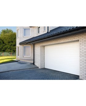 WIS E3 -  sectional garage door with low ribs
