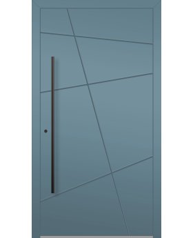 LIM AG07 - custom modern aluminium front door
