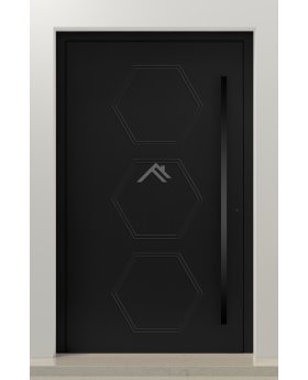 LIM V16 - aluminium modern entry door