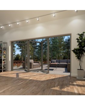 4 panels Aluminium Bifold Doors