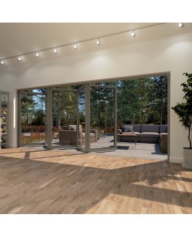 5 panels Aluminium Bifold Doors