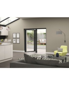 2 panels Aluminium Bifold Doors