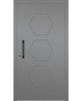 LIM V16 - aluminium modern entry door