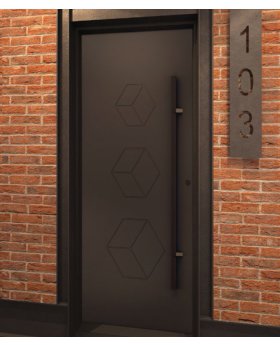 LIM V19 - aluminium high security front door
