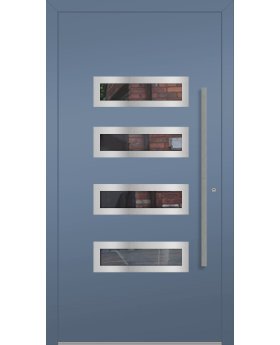 LIM W344 - modern aluminium front door