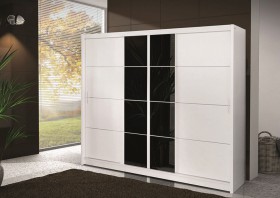 Pedro 250 - black and white wardrobe