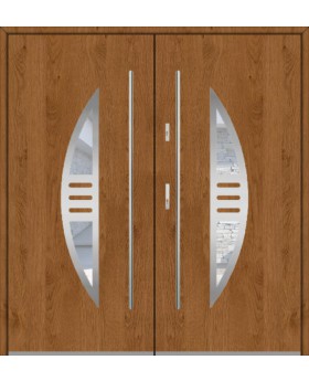 Fargo 24 double - contemporary double entry door for home