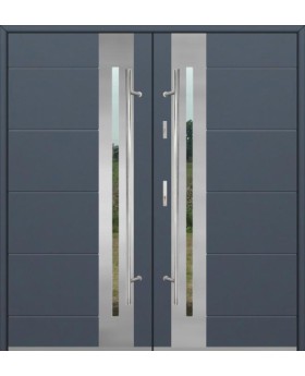 Fargo 26 double - french steel front exterior door