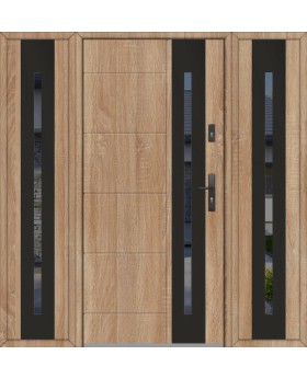 Fargo 26H T - front door with side windows