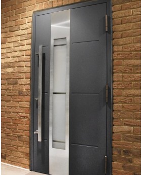 LIM W321- modern aluminium front door