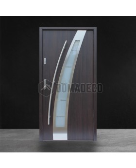 Fargo 36 - modern stainless steel front door